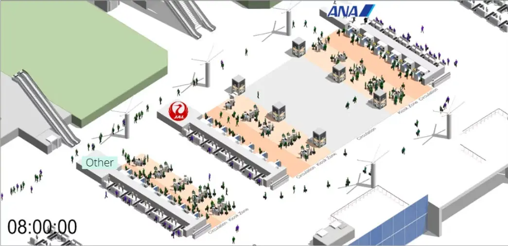 Airbiz consulting SKetchUp example for airport design