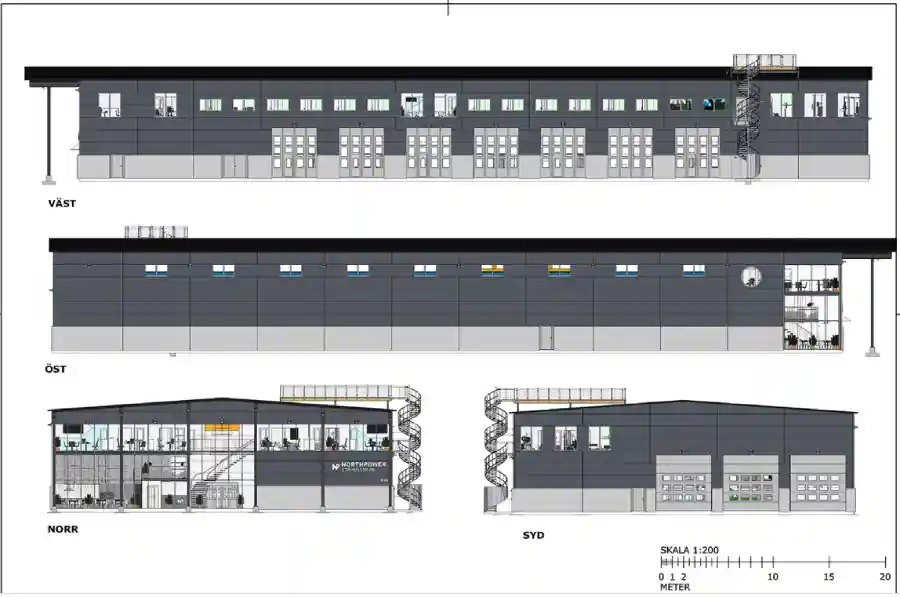 warehouse layout by stalhallar