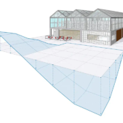 Sketchup 3d model using extensions
