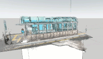 Moving 3D model