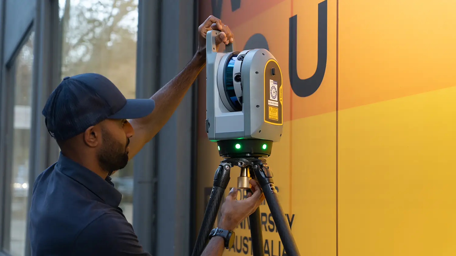 Kesh Showcasing Design workflow with Trimble X9 at Torrens Uni