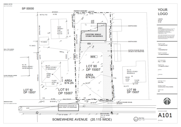 SketchUp Layout 2D Drawing Templates