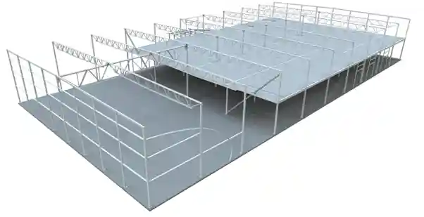 steel hall design by Stalhallar