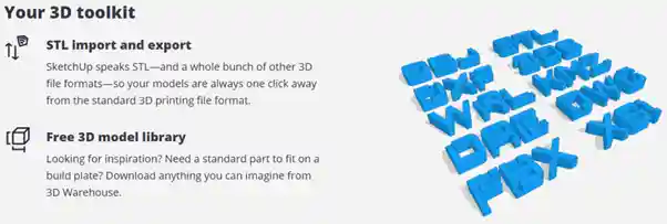 Your 3D toolkit