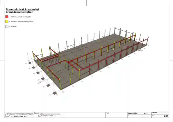 construction drawing created in LayOut