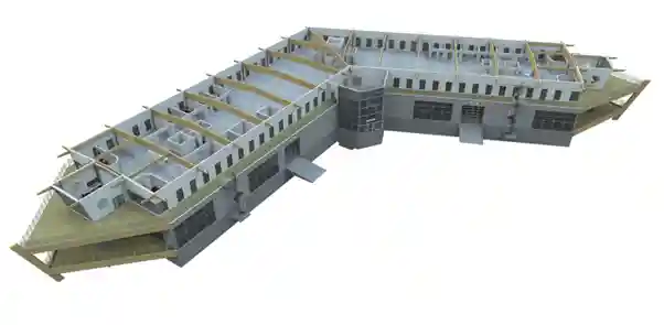 3D building Stalhallar