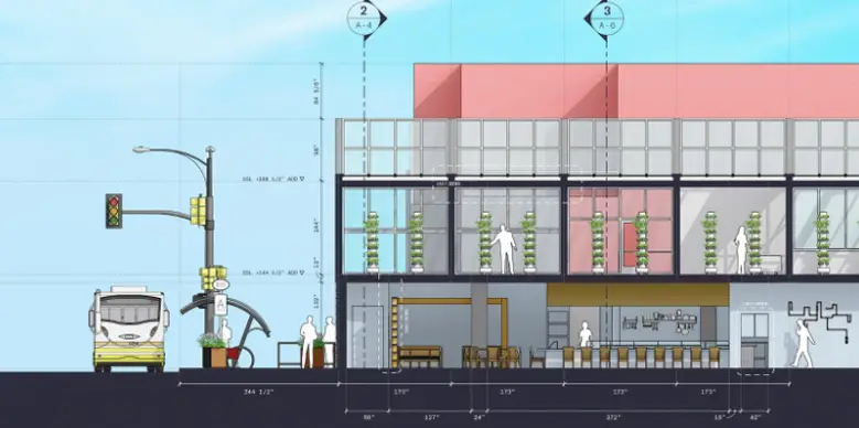 SketchUp sideview render