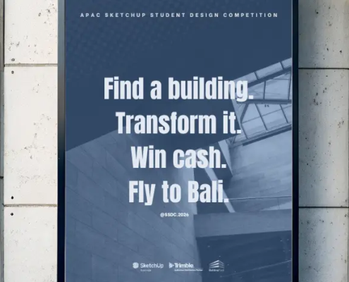 Sketchup Student Design Competition Poster