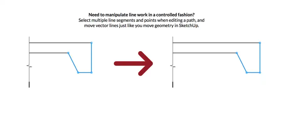 image of how to manipulate line work in a controlled fashion
