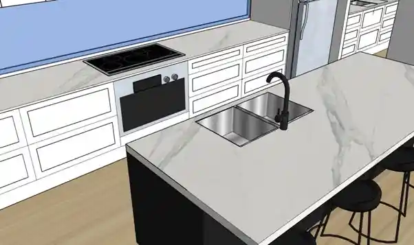 kitchen design in sketchup