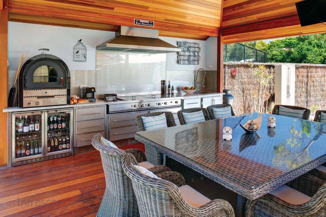 Outdoor kitchen in Perth infresco